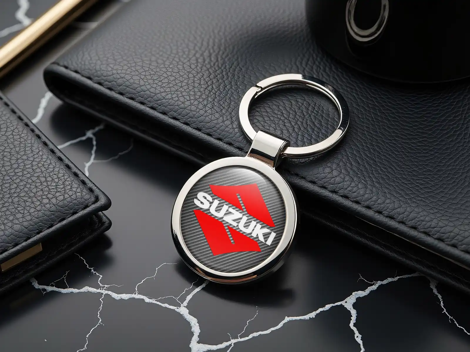Suzuki Llaveros Mujer Metal Moderno Premium